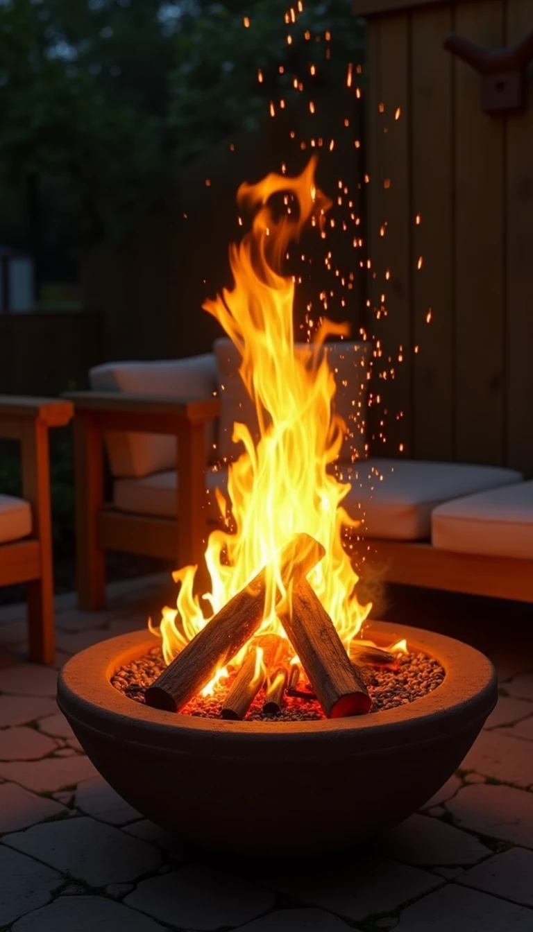 Magical Fire Pits: Cozy Outdoor Wedding Decorations for a Warm Atmosphere
