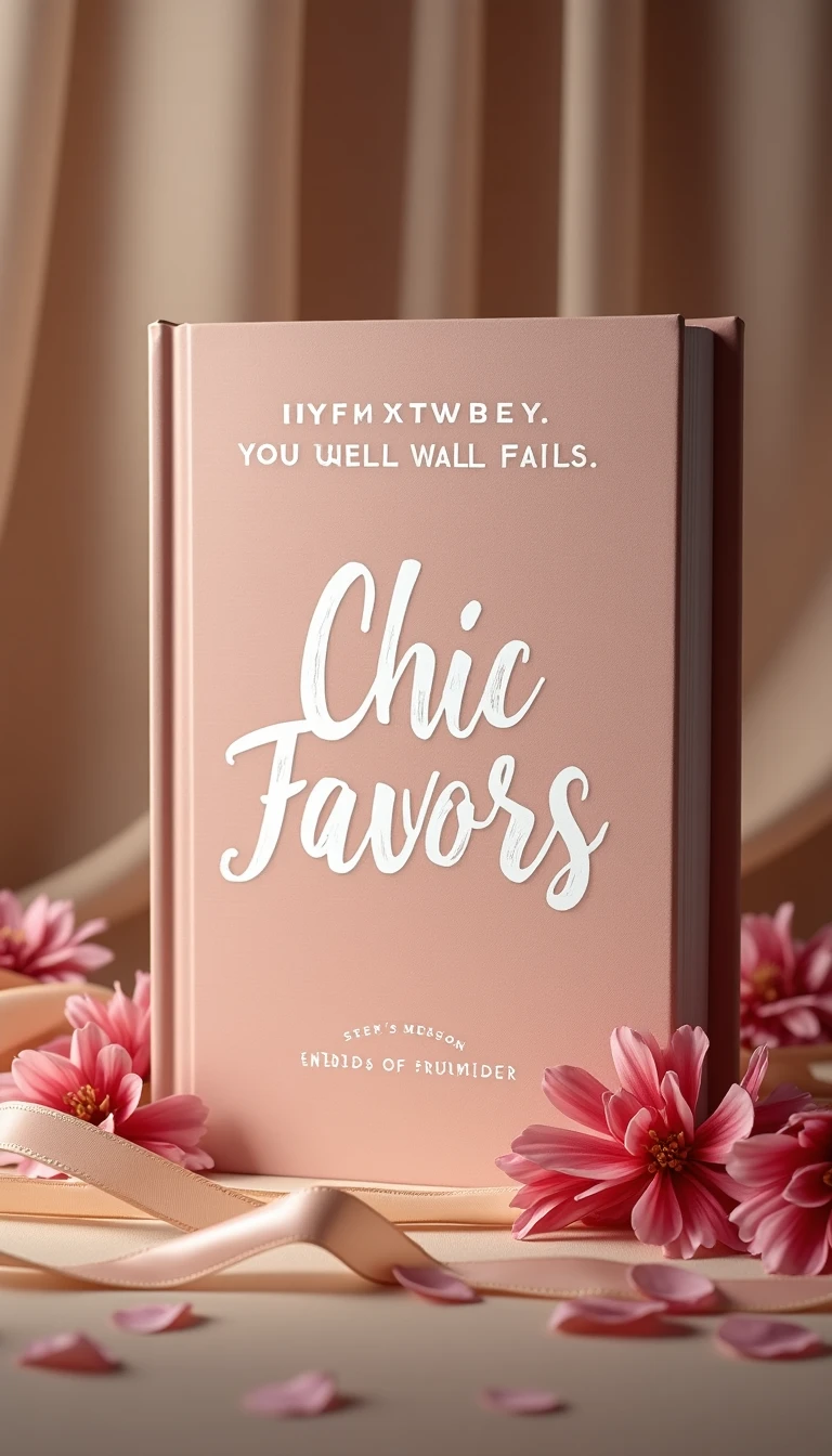 Chic Favors: DIY Wedding Decor with Handmade Keepsakes