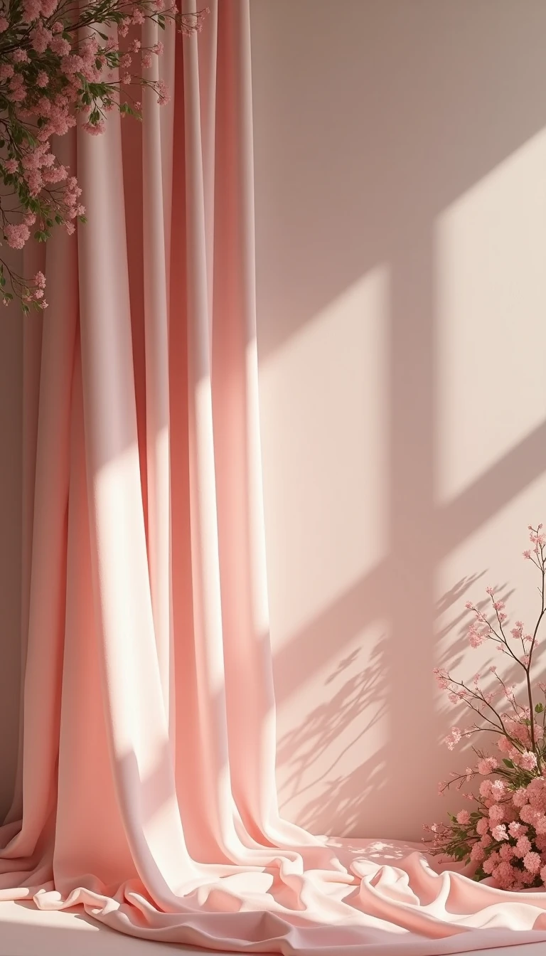 Whimsical Drapery: A DIY Wedding Backdrop with Fabric
