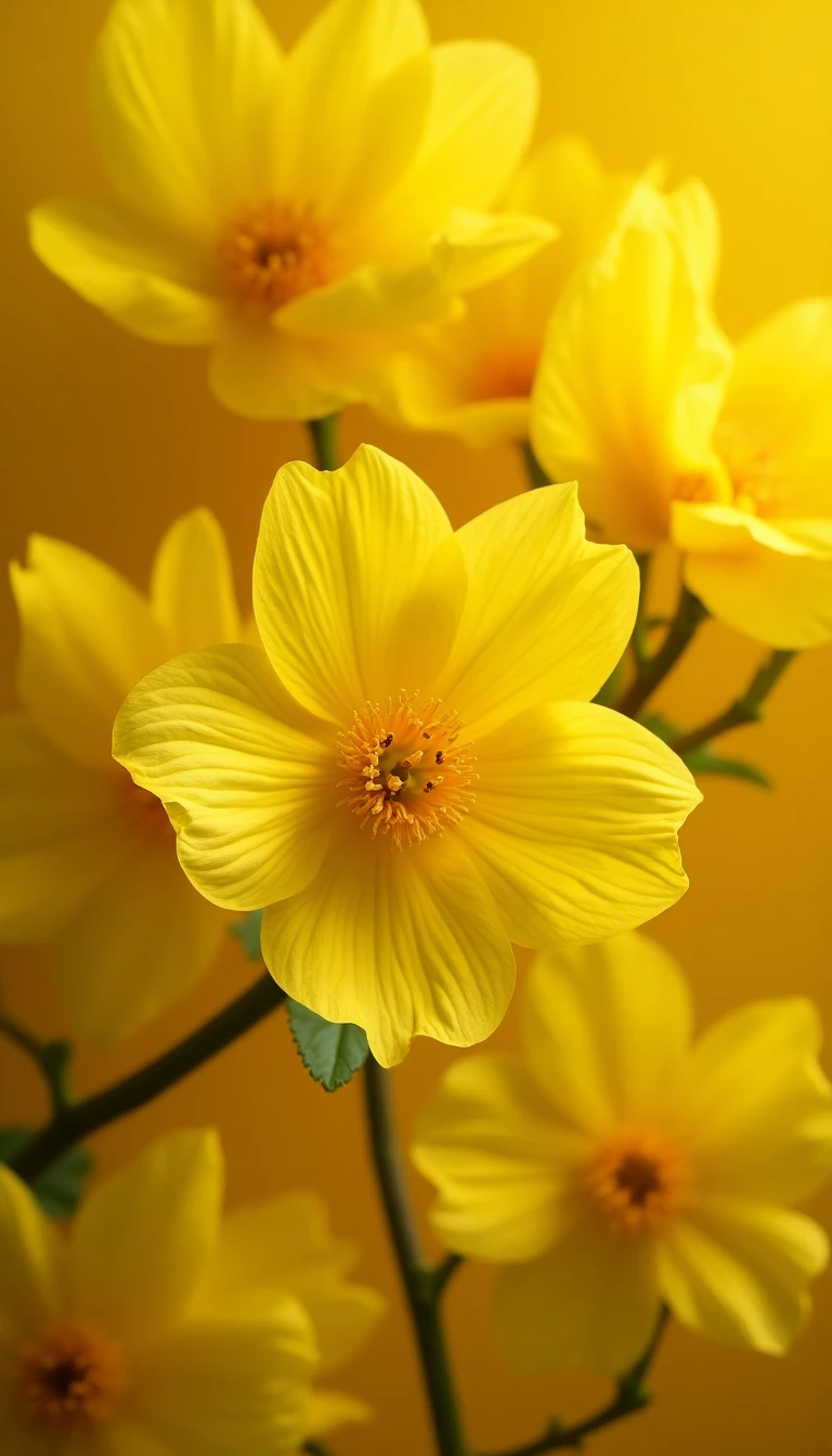 Golden Yellow: A Touch of Glamour in Spring Wedding Colors