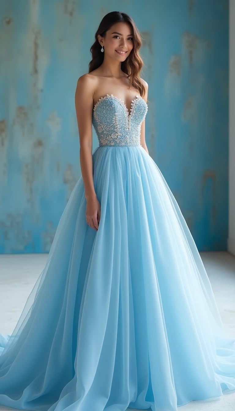 Exquisite Light Blue Wedding Dresses for the Modern Bride