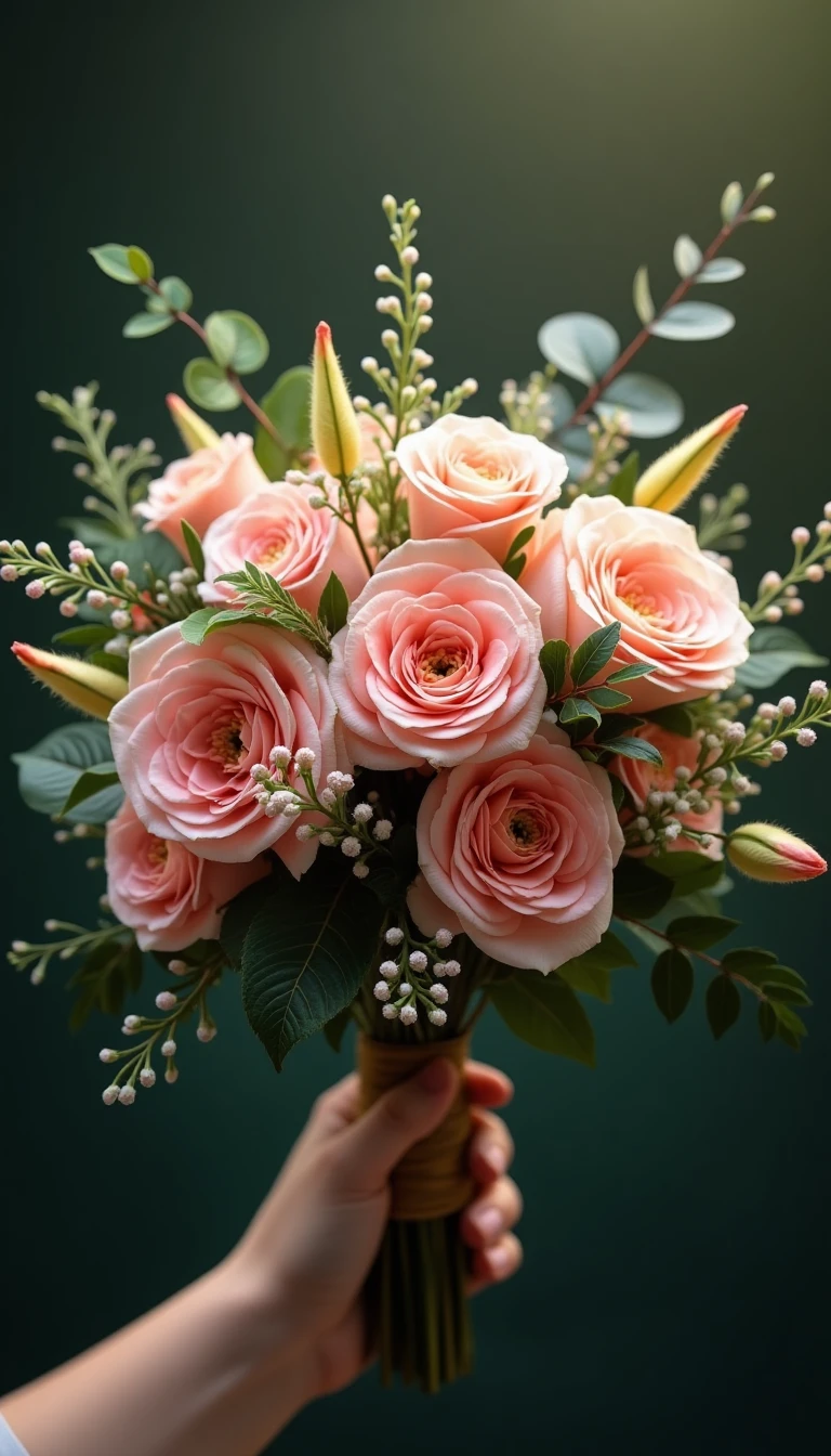 Fairy Tale Garden Boho Wedding Bouquet