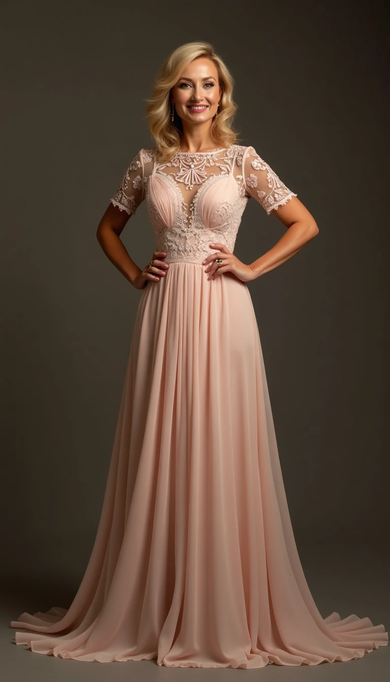 Vintage Vibes: Elegant Mother Of The Bride Dresses with Retro Flair