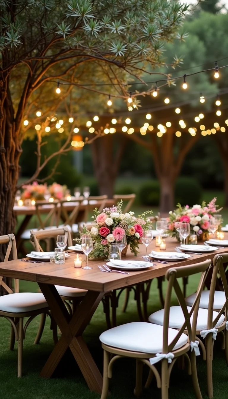 Creative Seating Arrangements: Unique Outdoor Wedding Decorations for Guest Comfort