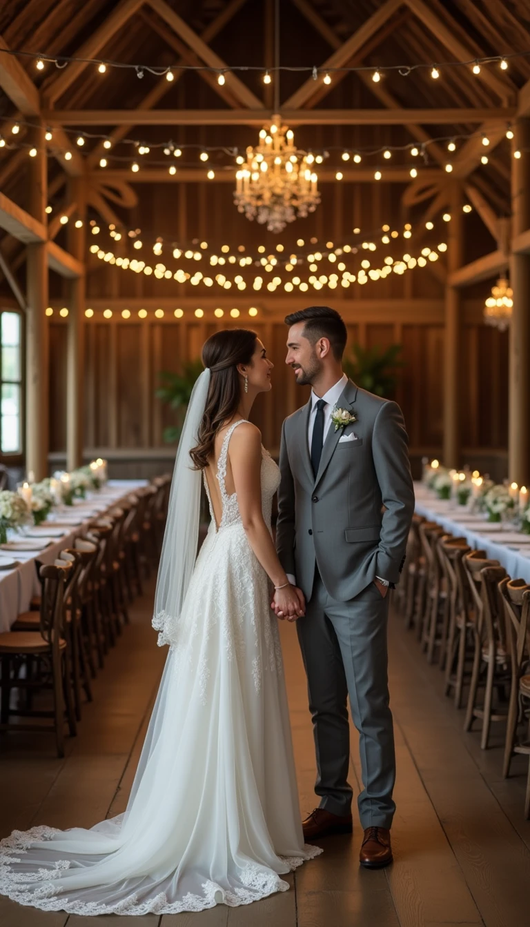 Rustic Barn Charm: Outdoor Wedding Ideas with a Cozy Twist