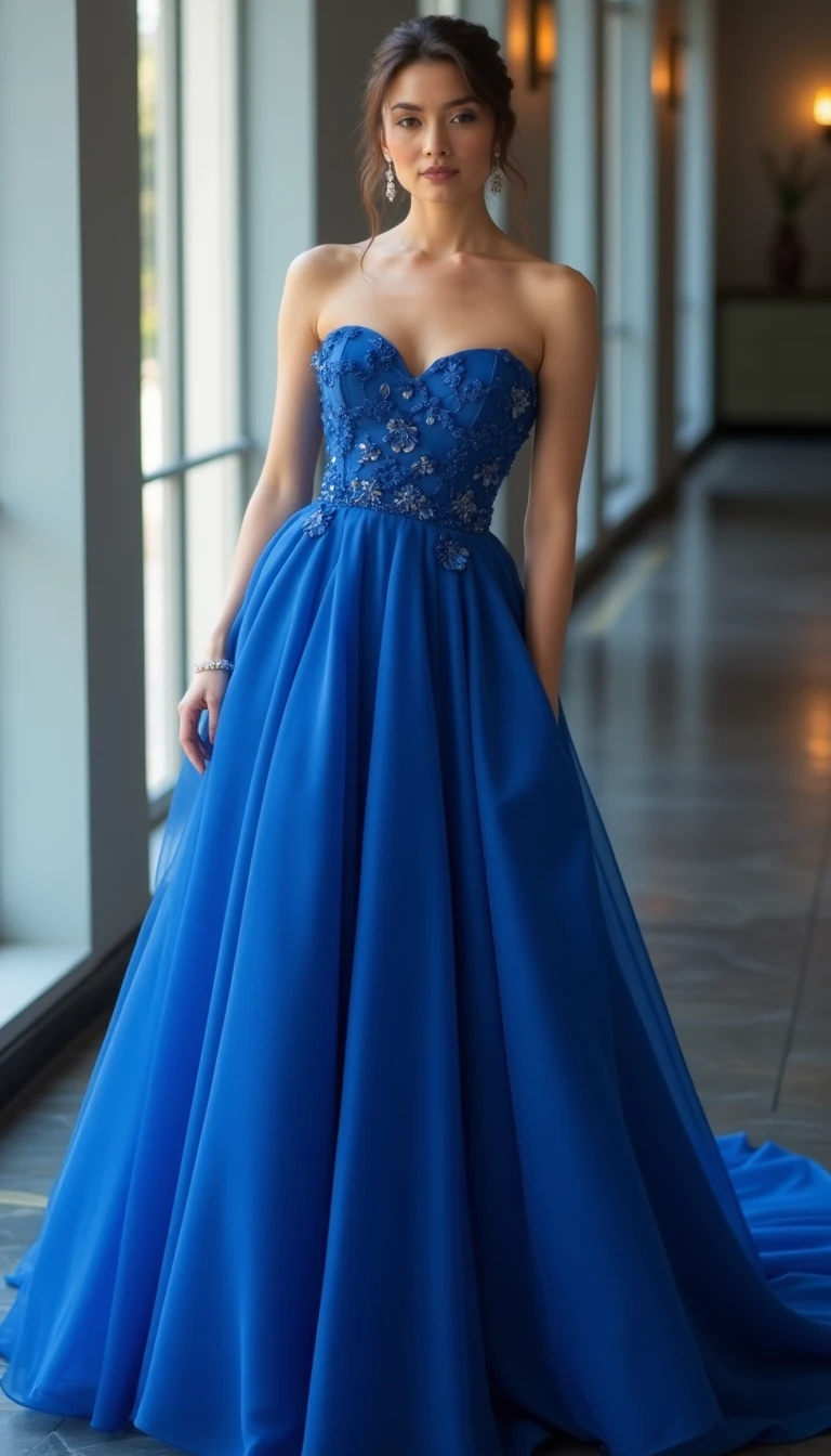 Stunning Blue Wedding Dresses: An Ode to Elegance