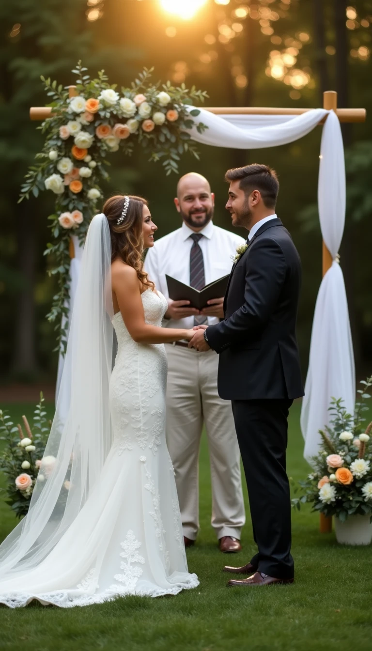 Captivating Ceremony Ideas for Your Intimate Backyard Wedding