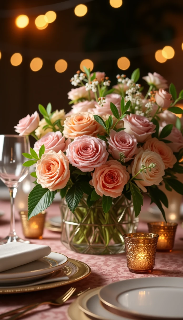 Stunning Floral Arrangements for an Intimate Wedding Reception