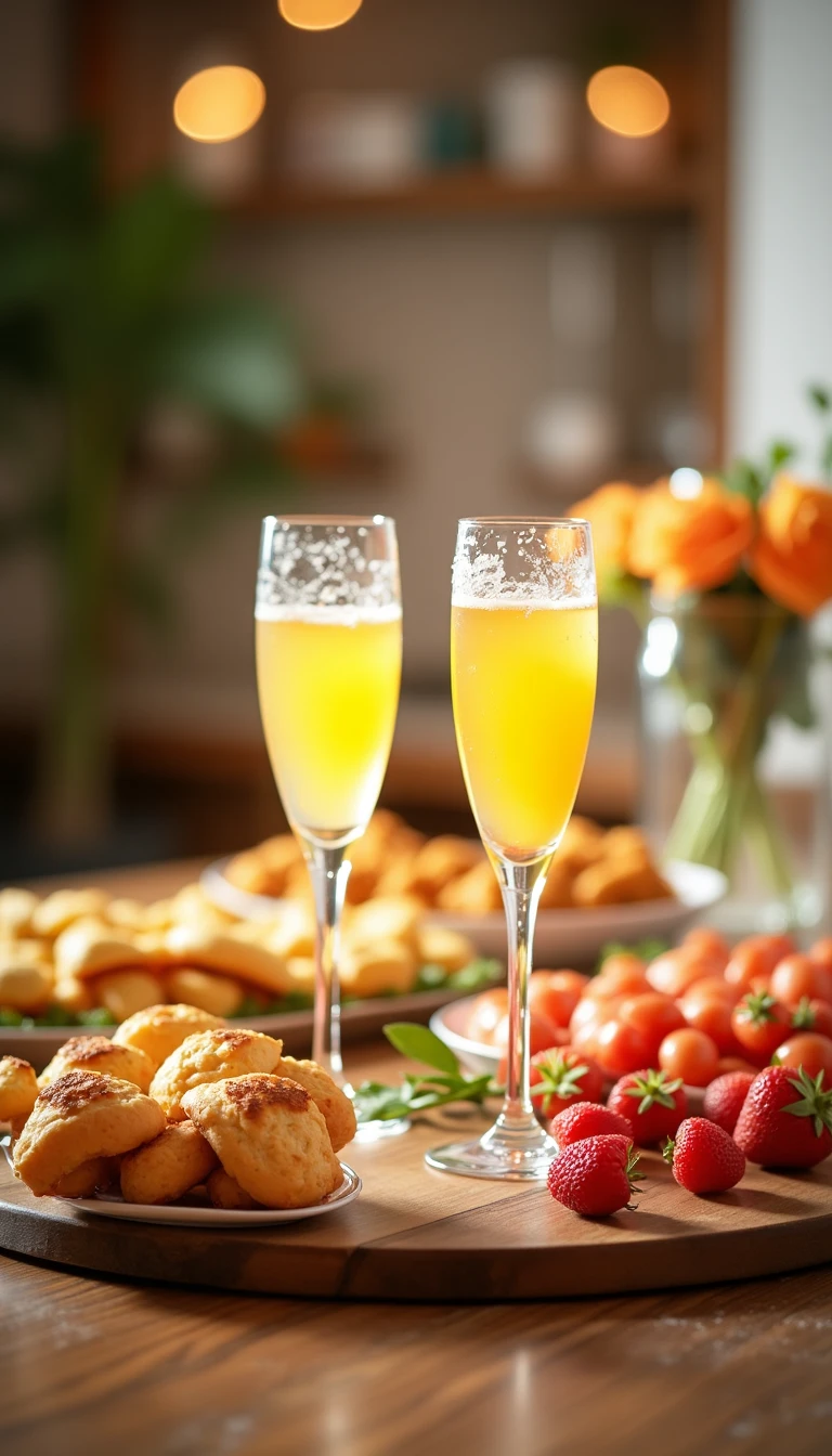 Bubbly Mimosa Bar: The Ultimate Bridal Shower Food Experience