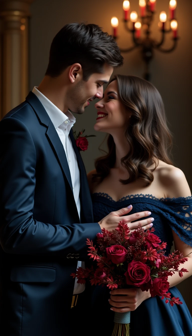 Navy Nights: The Elegance of Dark Fall Wedding Colors