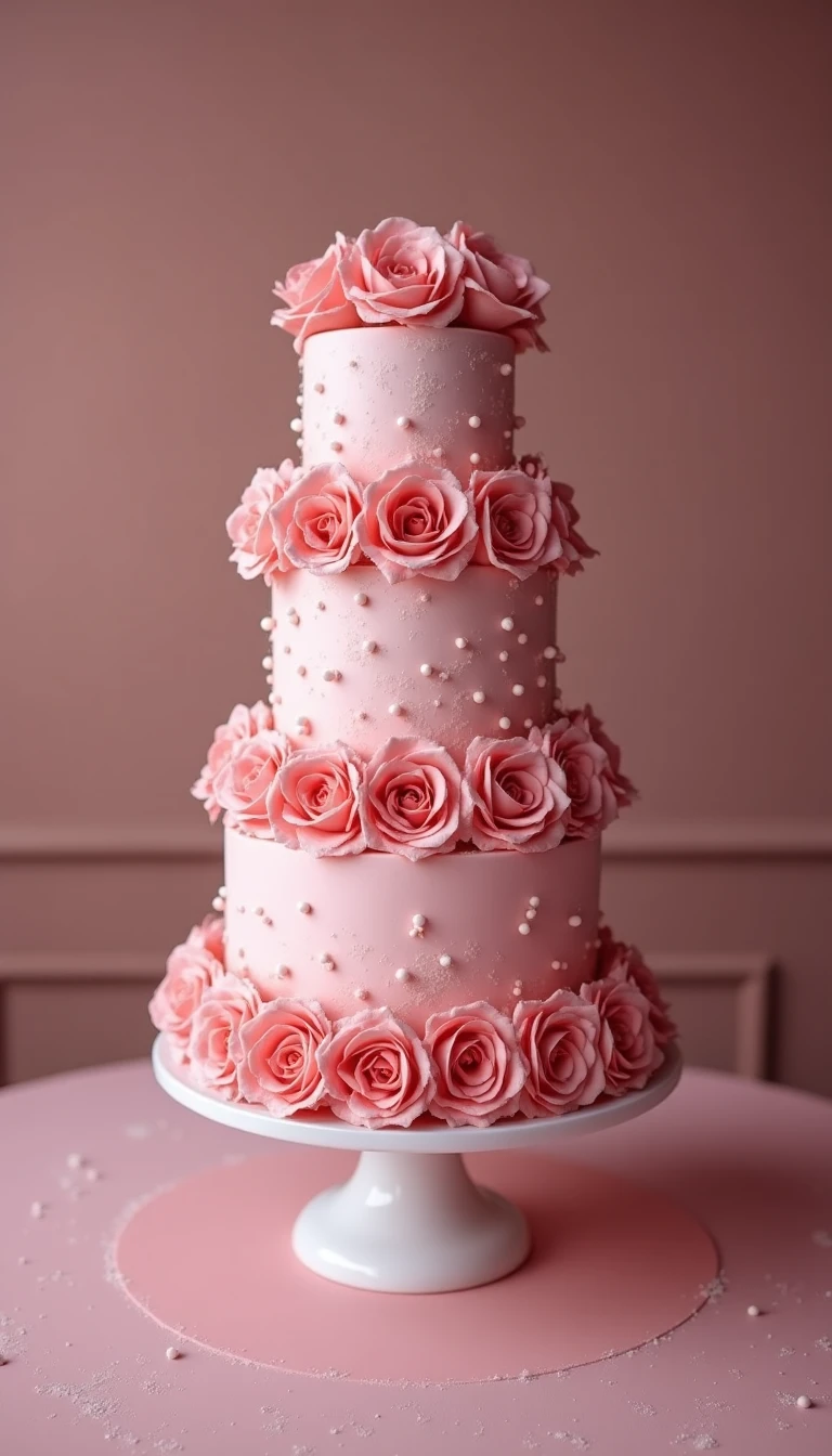 Capturing the Perfect Moment with Your Pink Wedding Cake