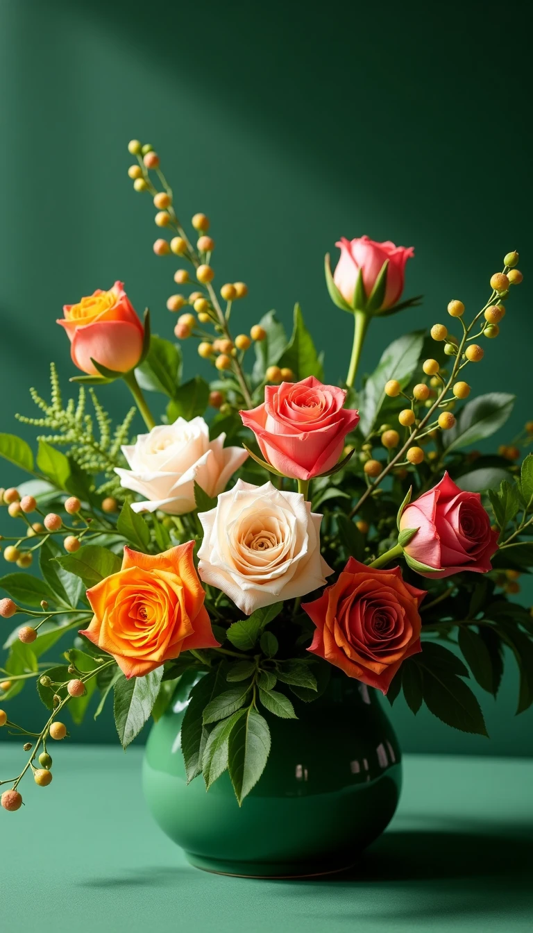 Floral Arrangements That Shine in Your Green Wedding Theme