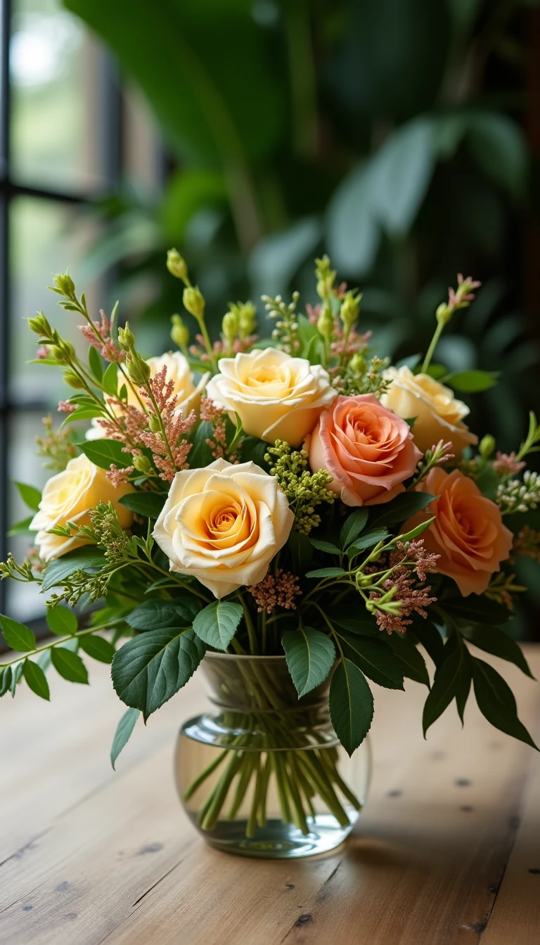 Nature’s Bounty: Floral and Greenery Wedding Centerpieces DIY