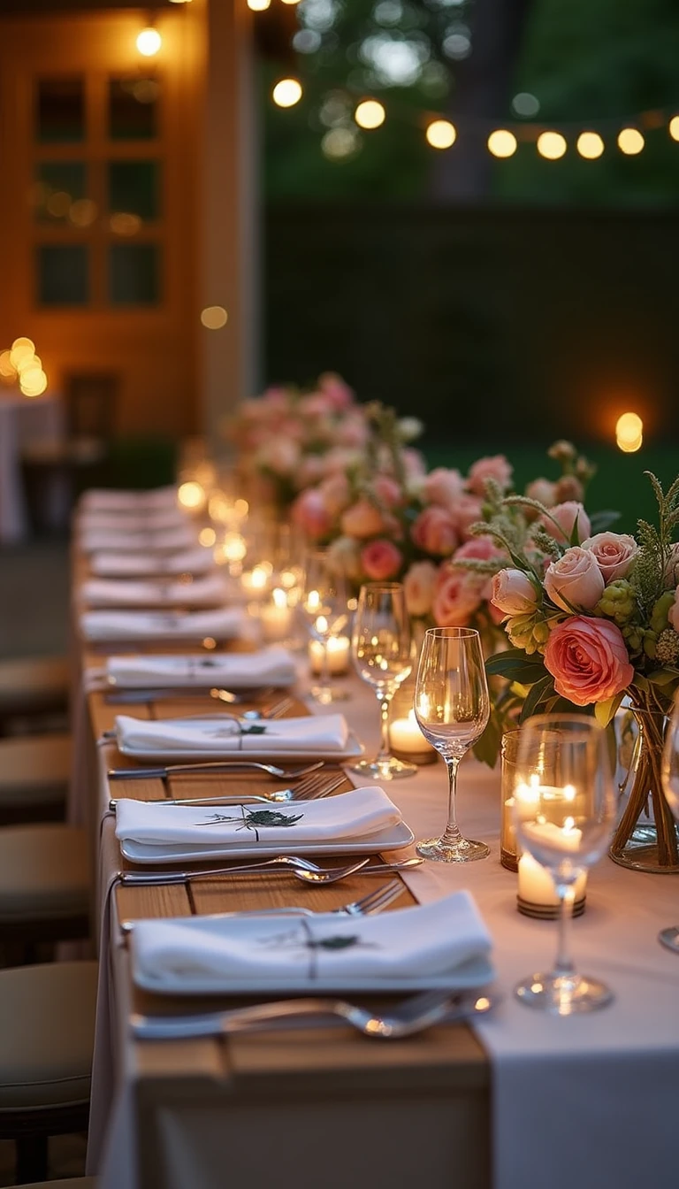 14 Enchanting Ideas for an Unforgettable Outdoor Wedding Reception