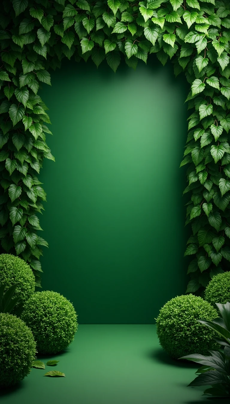 Lush Greenery Backdrops for Your Green Wedding Theme