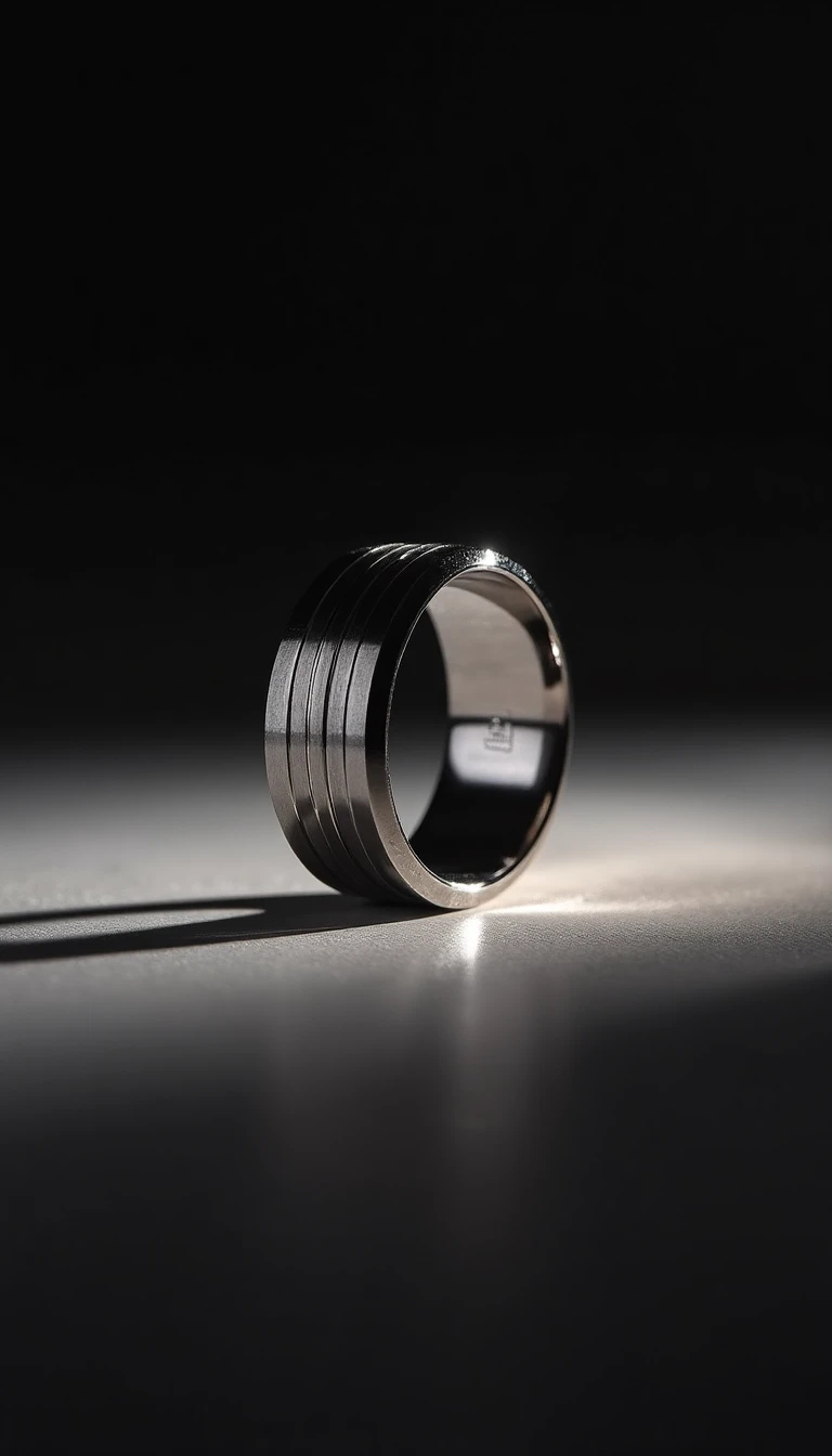 The Minimalist Masterpiece: A Simple Groom Ring