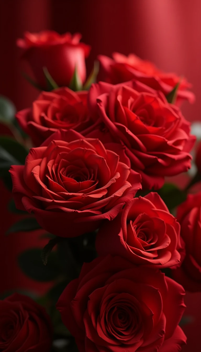 Radiant Red Wedding Theme Bouquets