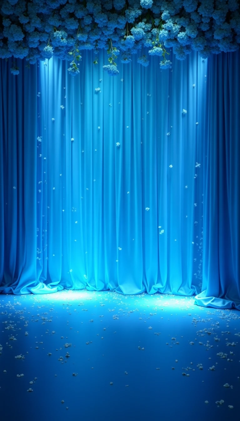 Stunning Blue Wedding Theme Backdrops
