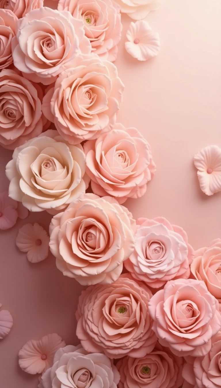 Romantic Pastels for September Wedding Colors