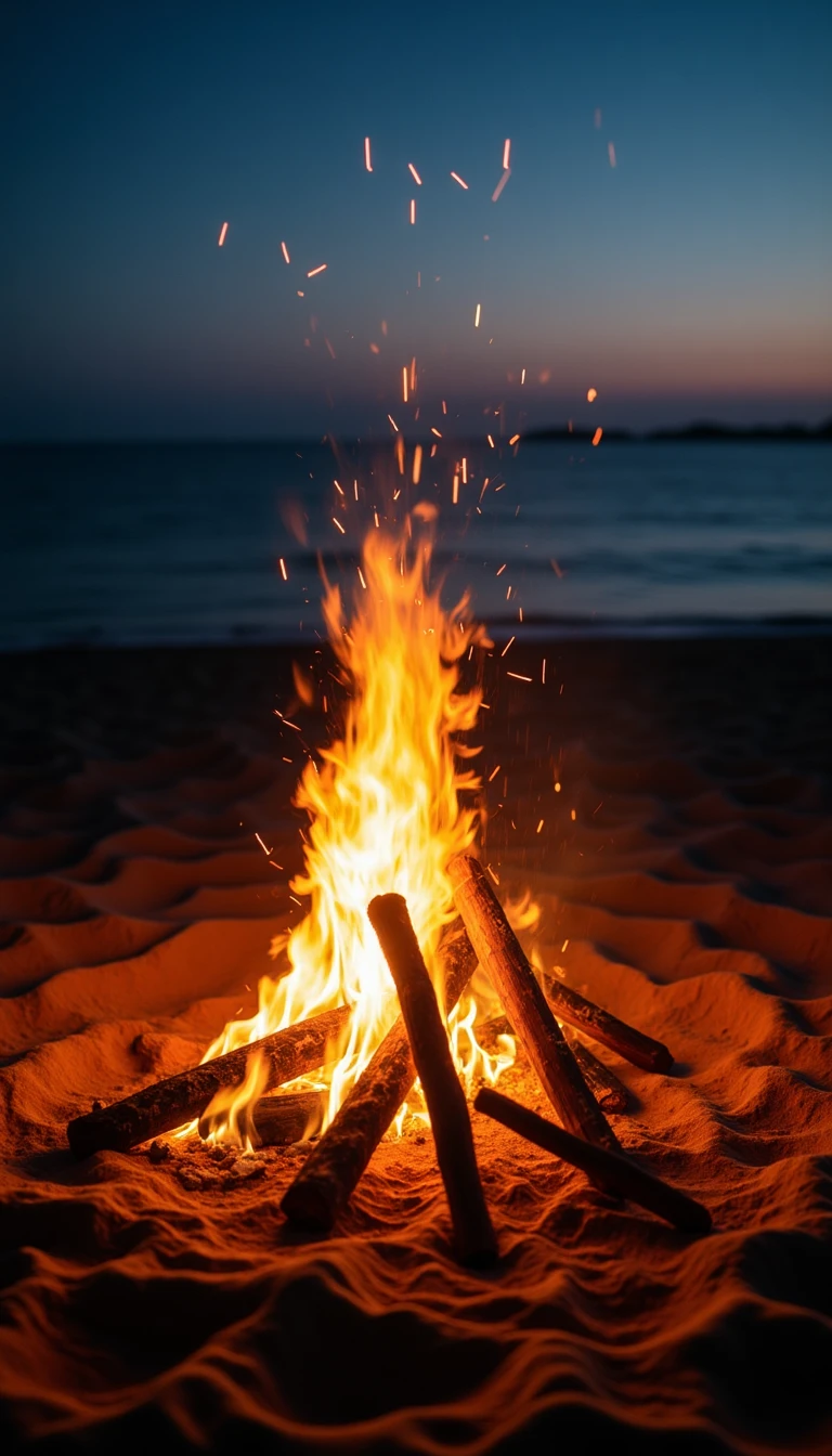 Beach Bonfire Reception: Intimate Beach Wedding Ideas for Cozy Gatherings