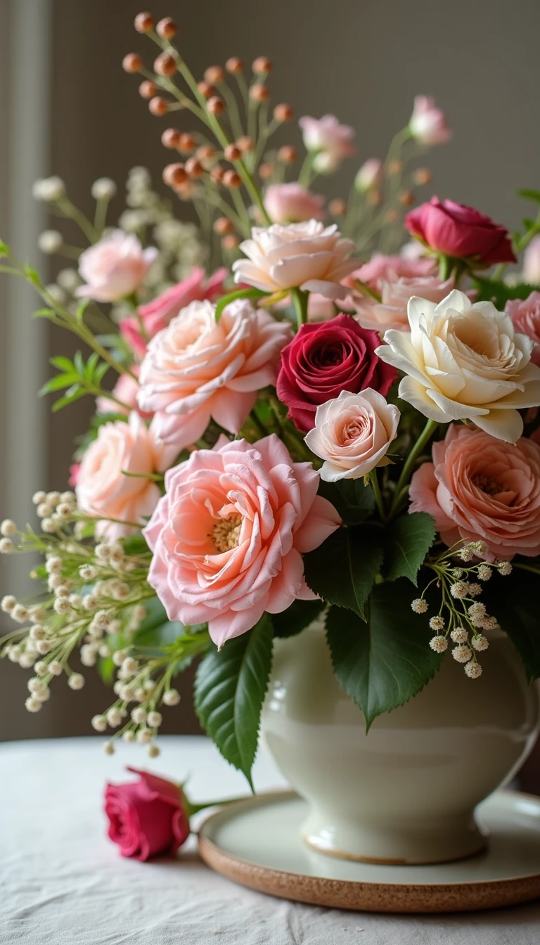 Dreamy Floral Arrangements: A Spring Wedding Idea