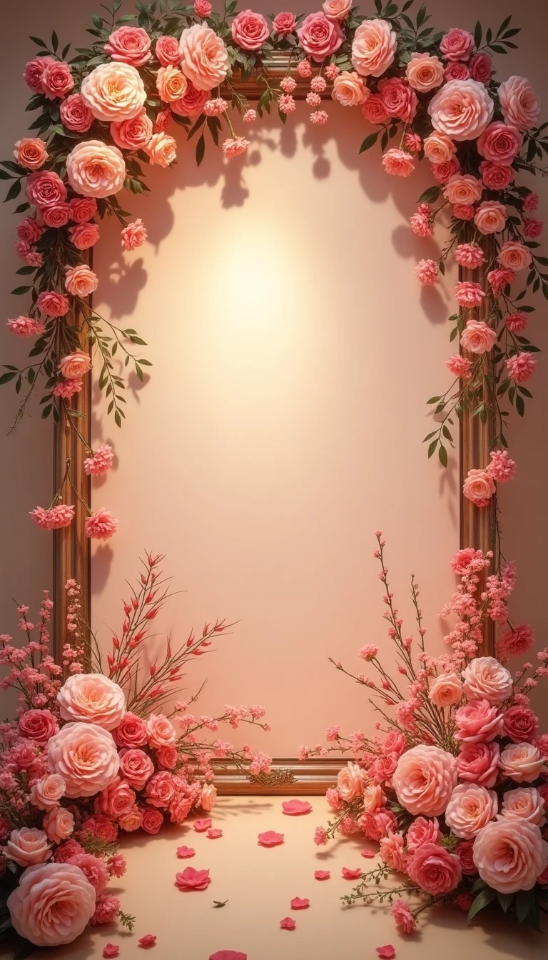 Floral Fantasy: Wedding Backdrop Decorations Straight from a Dream