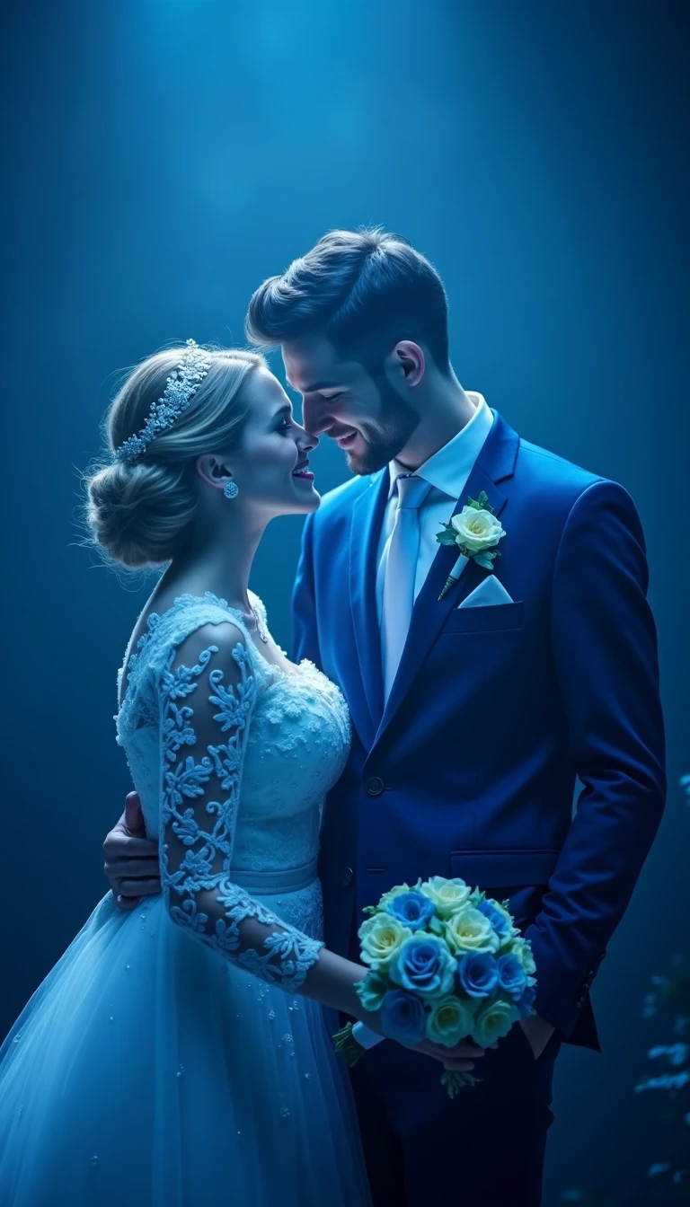 Blue Wedding Photography: Capturing Timeless Moments