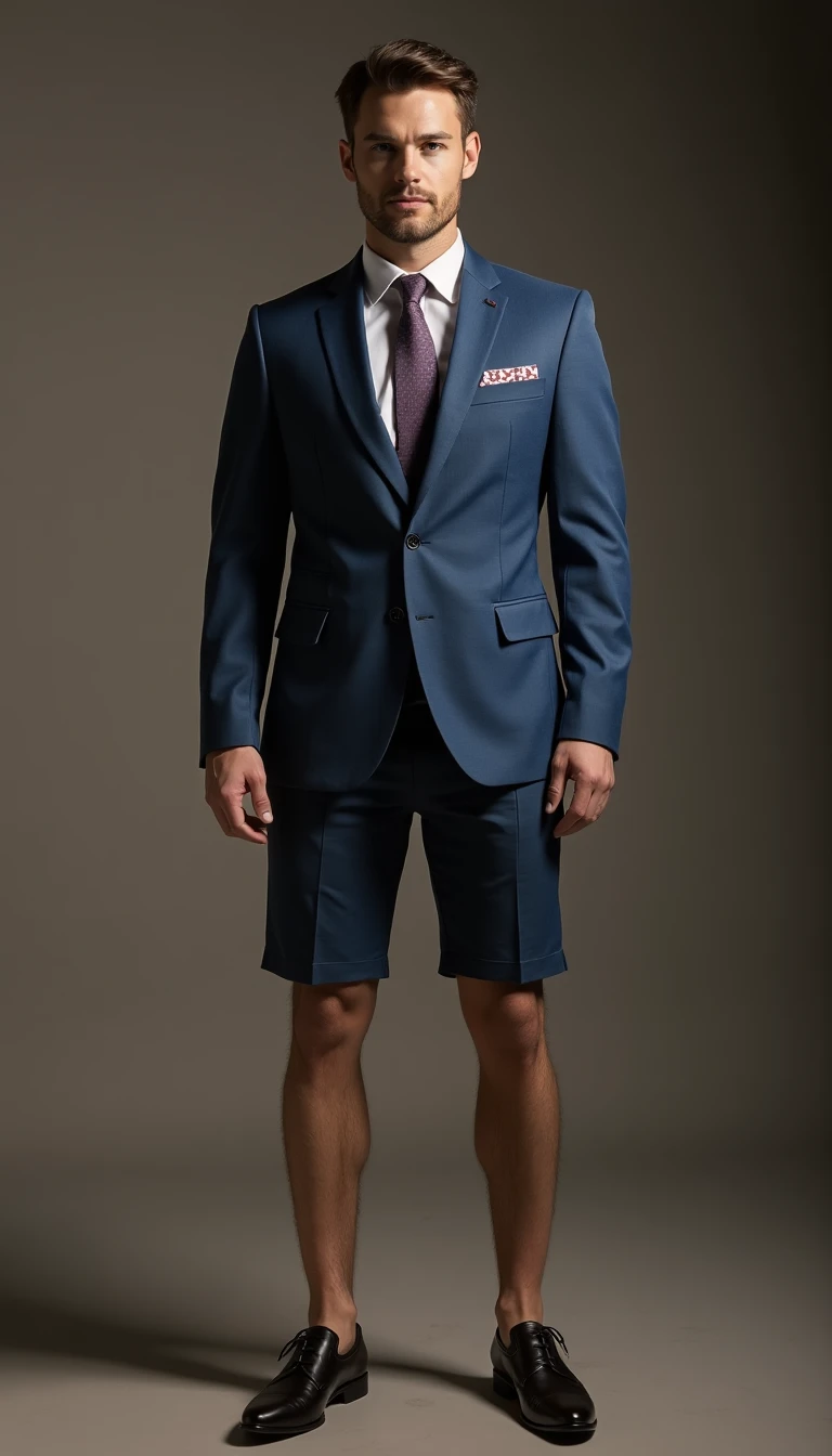 Tailored Shorts: A Trendy Twist in Casual Groom Attire