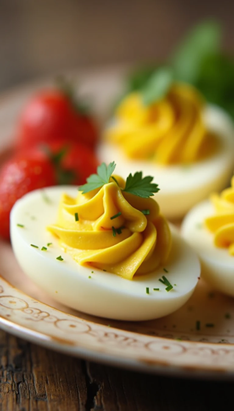 Delightful Deviled Eggs: Timeless Bridal Shower Food