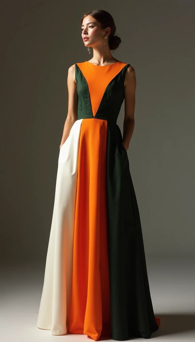 The Bold Color Block Wedding Guest Dress Classy Statement