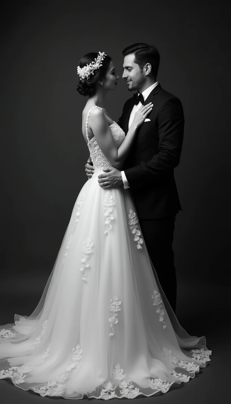 Timeless Black and White Wedding Theme Classy Photography