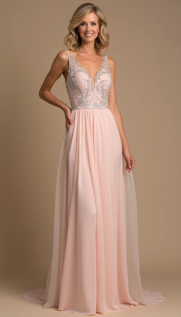 Sophisticated Shades: Elegant Mother Of The Bride Dresses in Pastel Hues