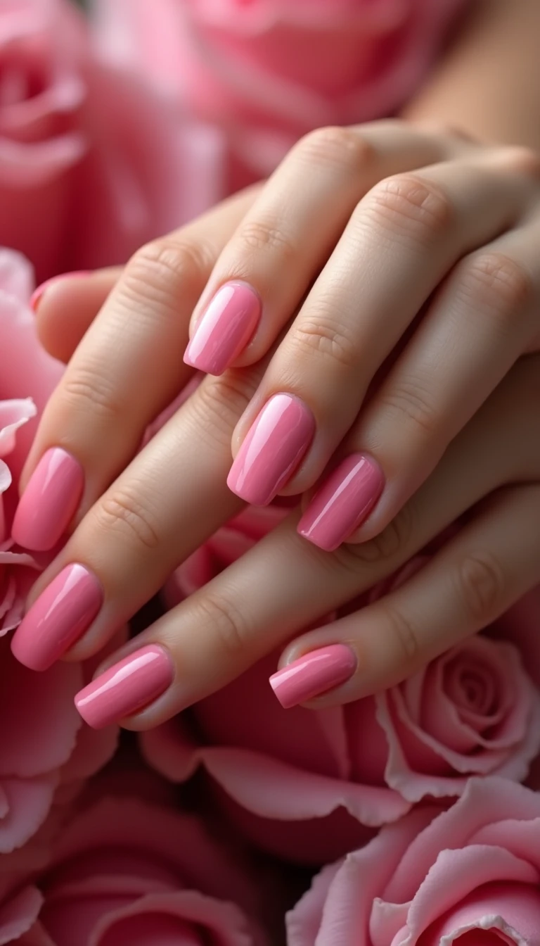 Ombre Pink Wedding Nails: A Gradient of Romance