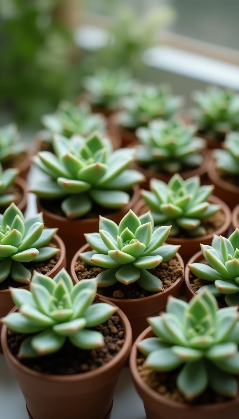 Charming Succulents: Unique Bridal Shower Favors