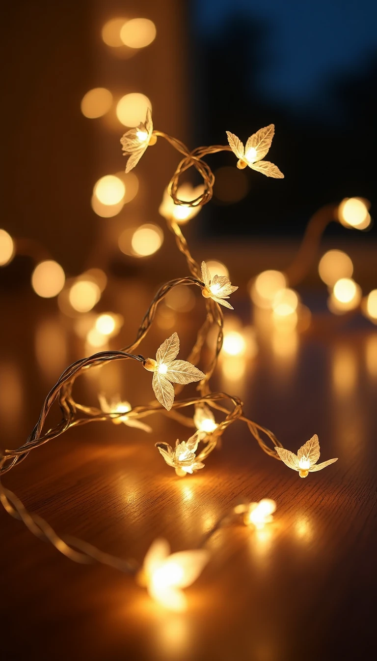 Twinkling Fairy Lights: Magical Touch in Bridal Shower Decorations