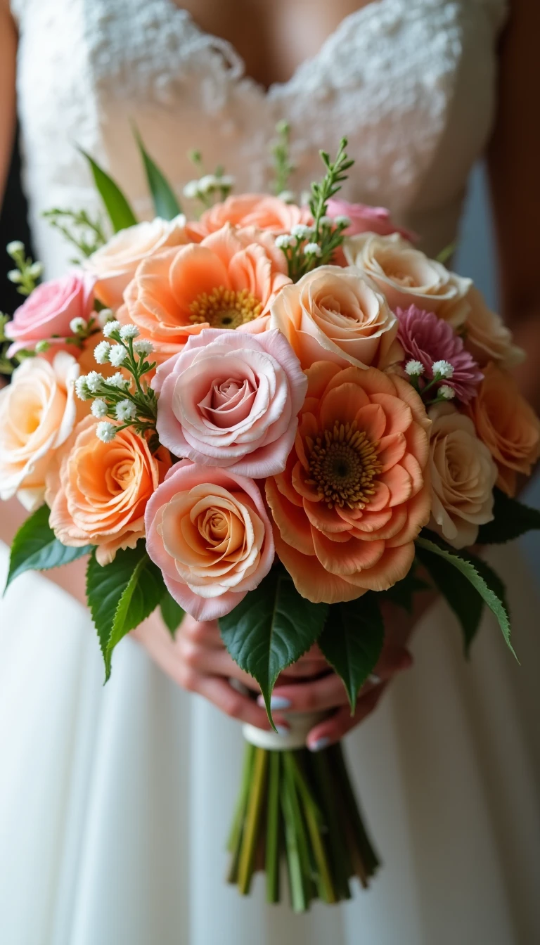 Artful Arrangements: Unique Spring Wedding Bouquets