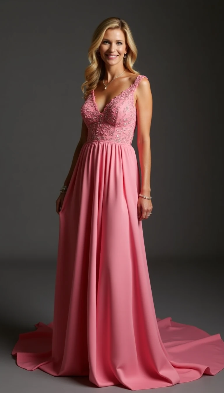 Bold Colors: Eye-Catching Mother Of The Bride Dresses for Women Over 50