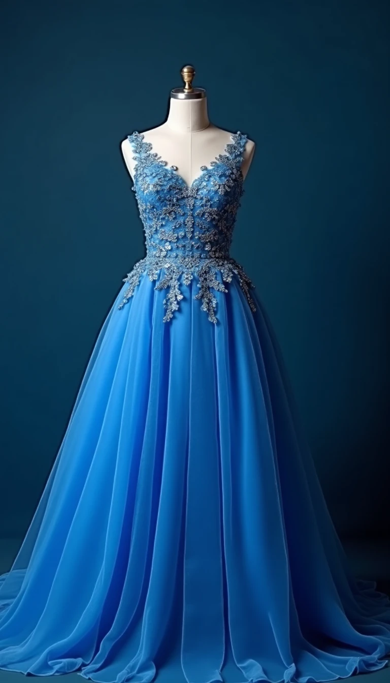 Beautiful Blue Wedding Theme Attire