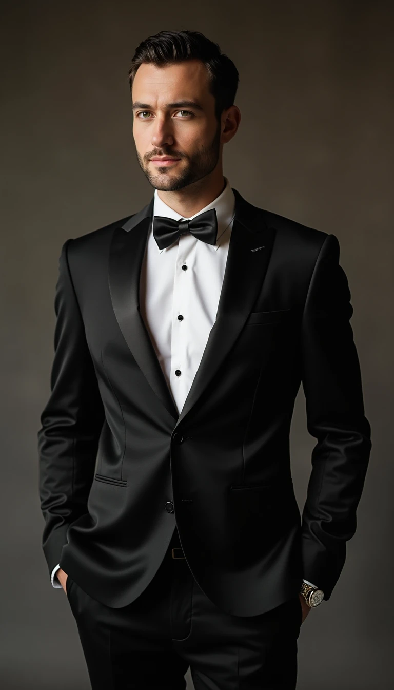 Elegant Black and White Wedding Theme Classy Attire
