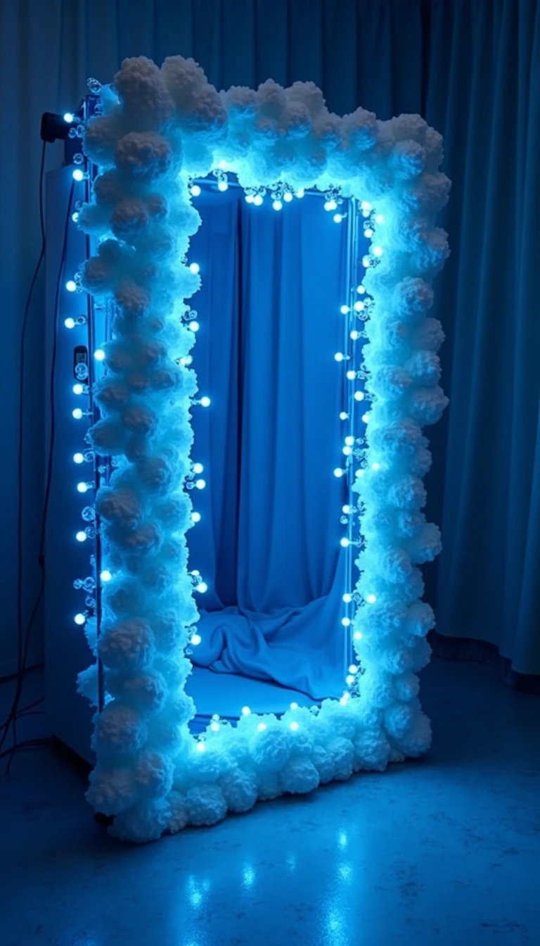 Chic Blue Wedding Theme Photo Booths