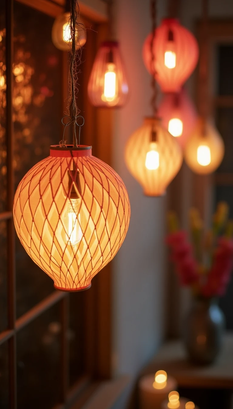 Whimsical Paper Lanterns: Brightening Up Your DIY Wedding Decorations