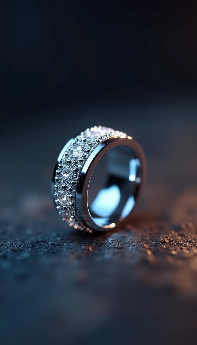 The Futuristic Touch: The 3D-Printed Groom Ring