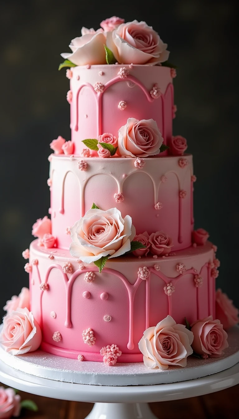 Trendy Pink Wedding Cake Flavors to Wow Your Guests