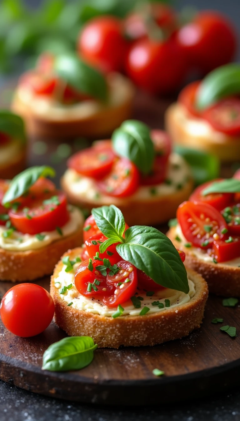 Flavorful Bruschetta: A Perfect Bridal Shower Food Appetizer