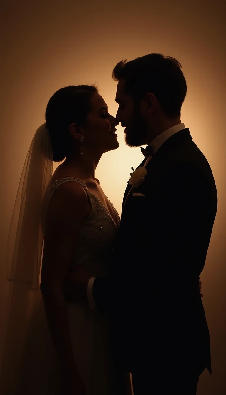 The Intimate Groom Pose: Whispering Sweet Nothings