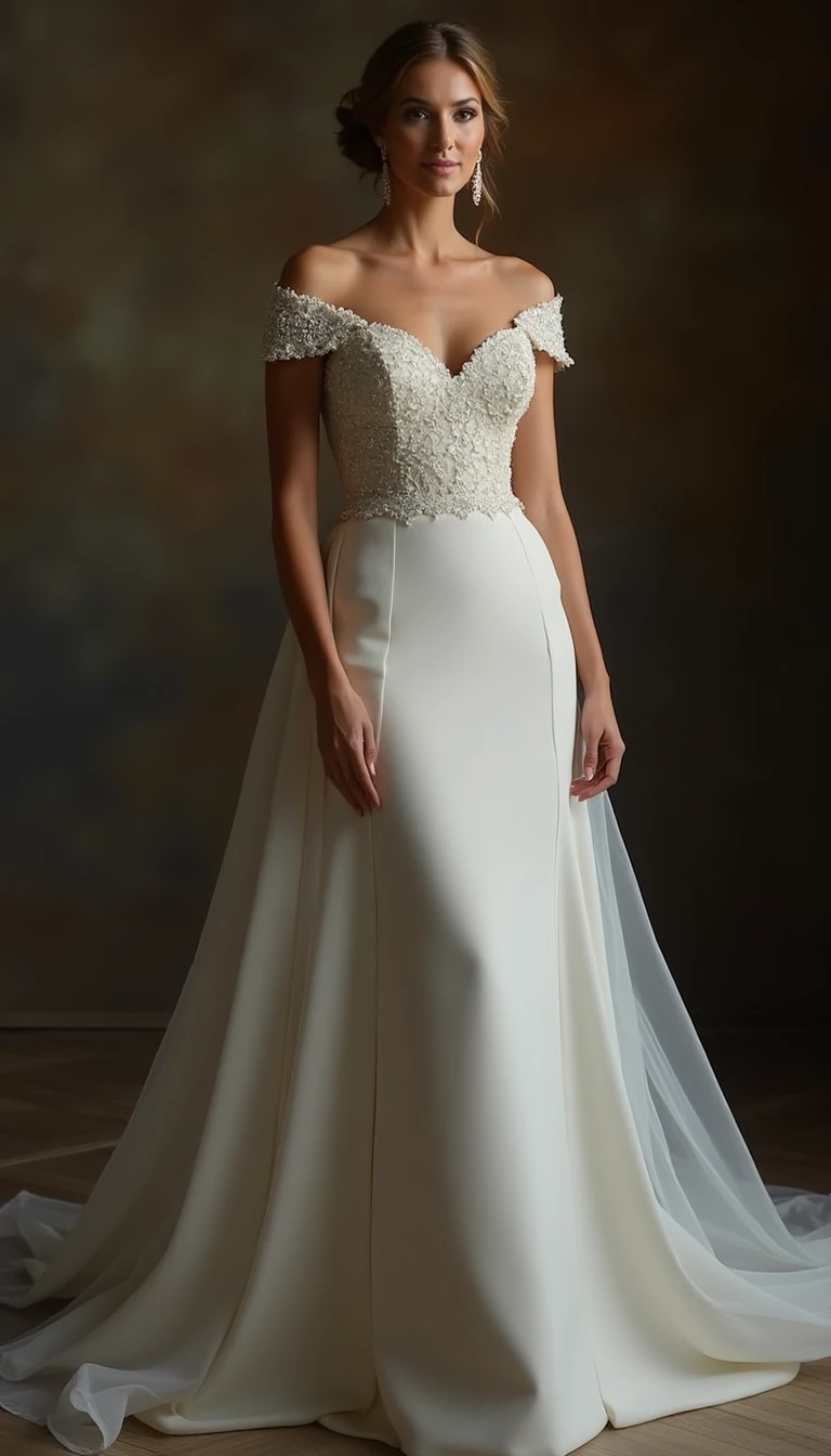 Dramatic Flair: Elegant Mother Of The Bride Dresses with Statement Sleeves