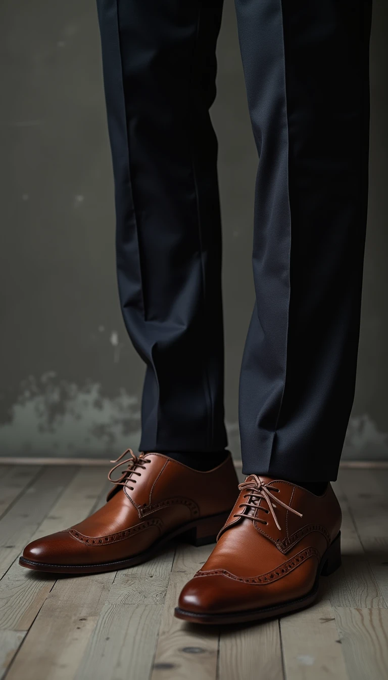 Stylish Footwear: The Foundation of Casual Groom Attire