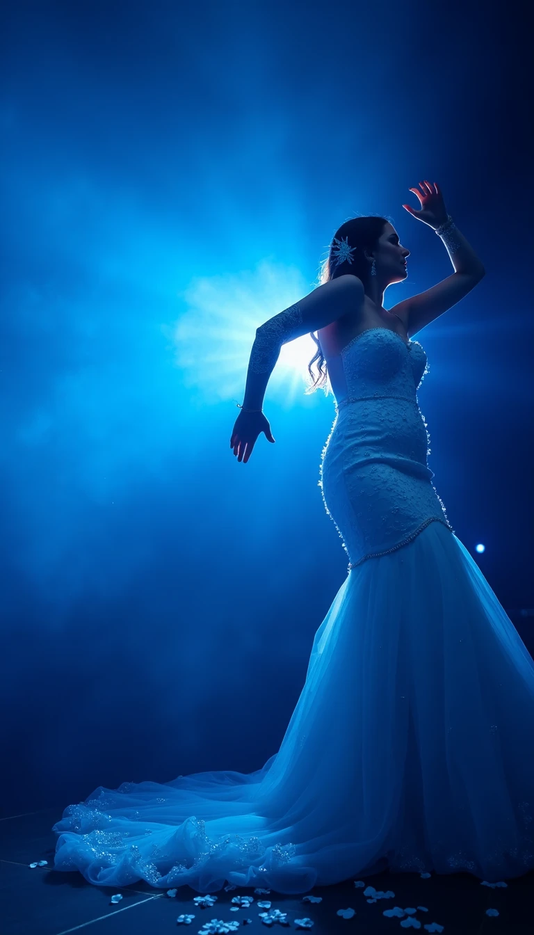 Memorable Blue and White Wedding Entertainment