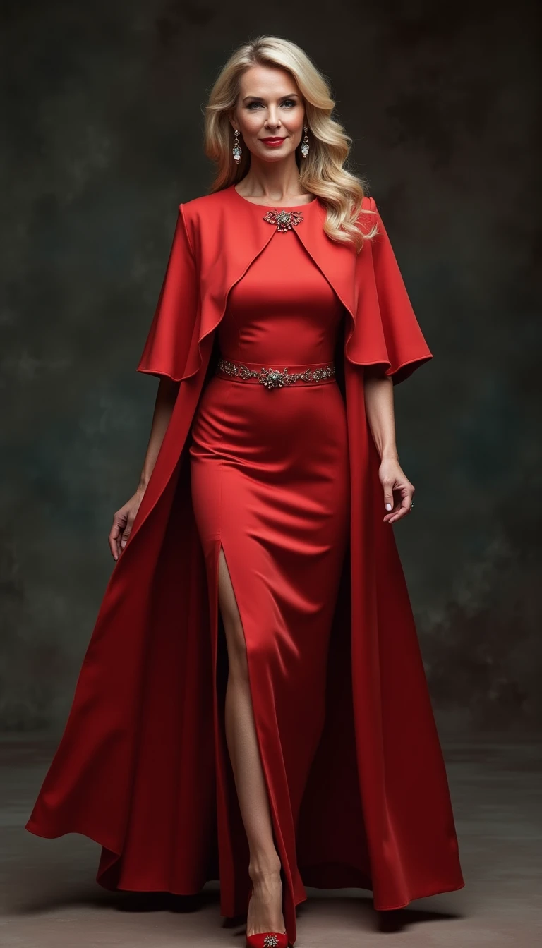 Capes and Overlays: Unique Mother Of The Bride Dresses That Add Drama
