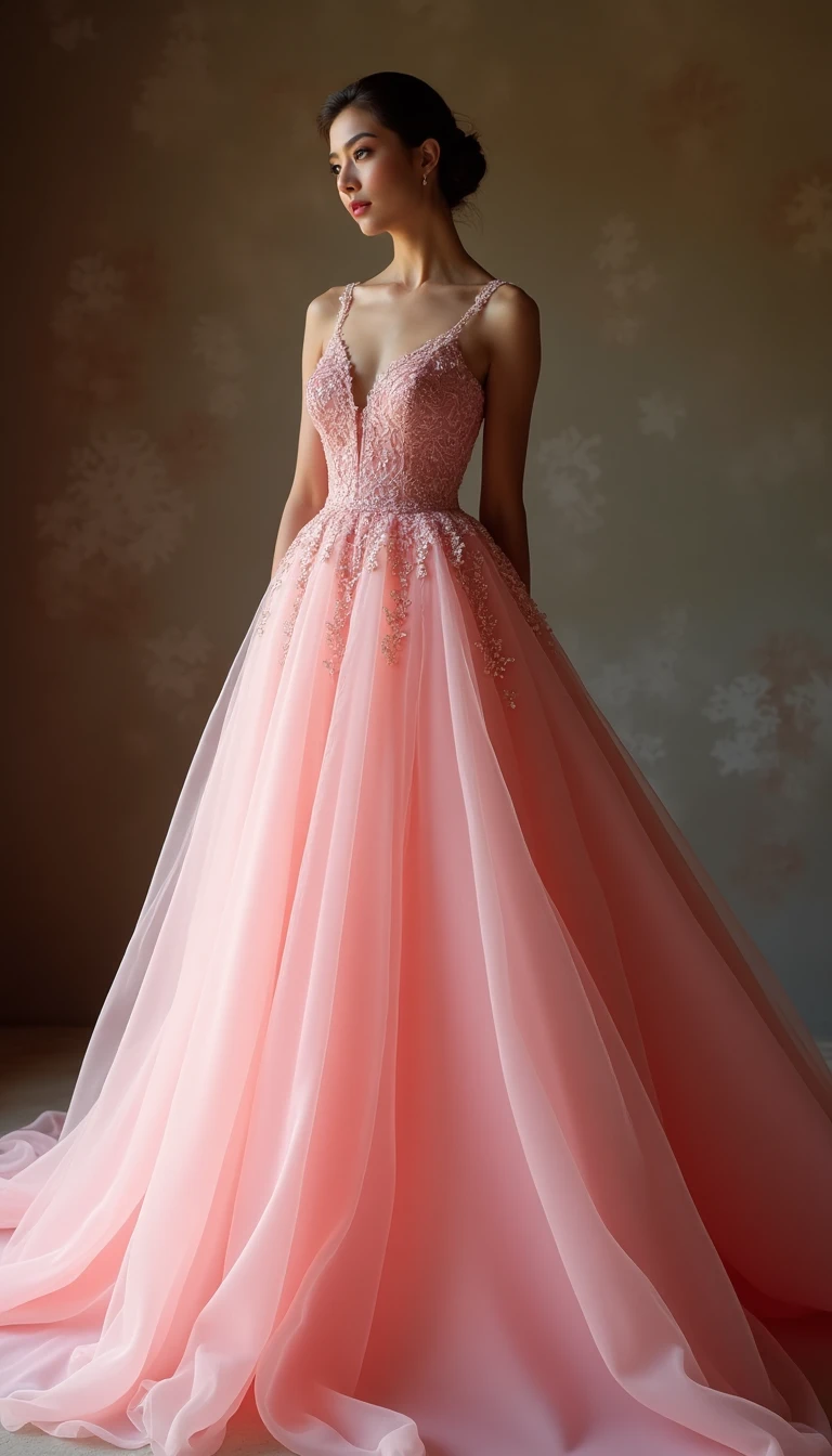 Cultural Influences on Pink Wedding Dresses